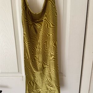 H&M satin mini dress